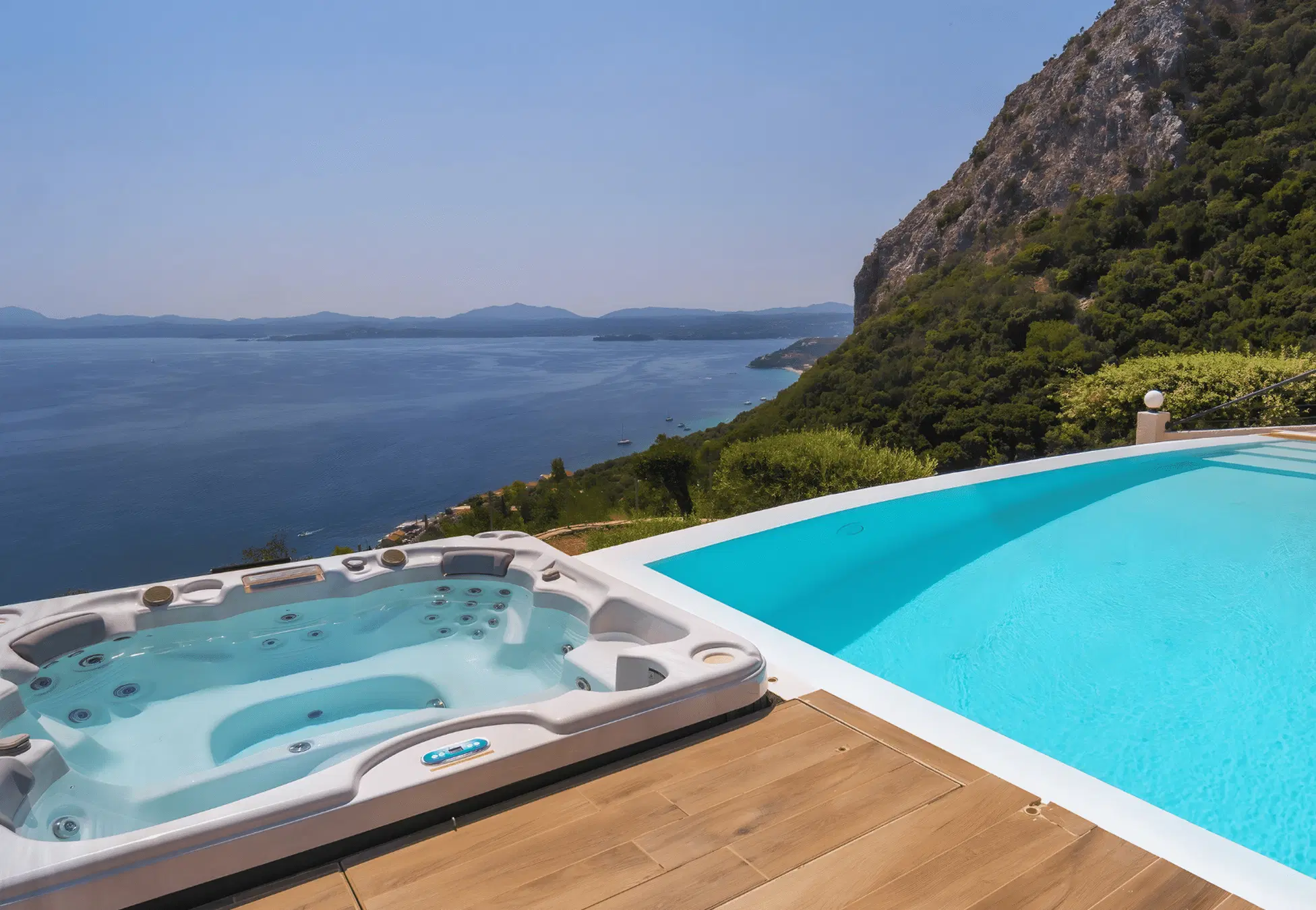 Premium Villa Overlooking the Ionian Blue