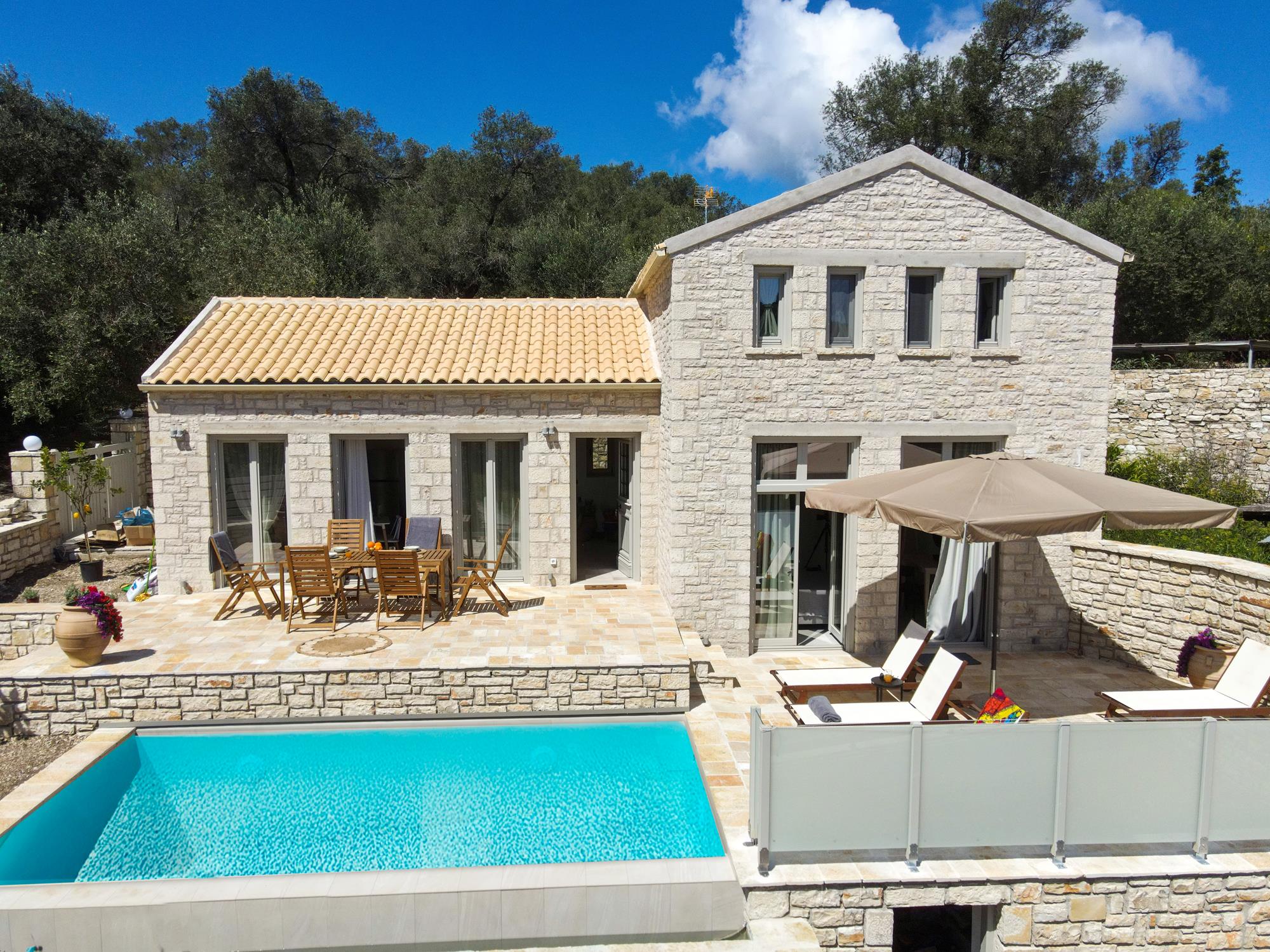 Newly Built Stone Villa with Private Pool